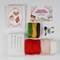 Wizardi; Christmas Needle Felting Kit. Wizardi DIY Wool Craft Kit F07N8-W333; Category:Felting; Image:4